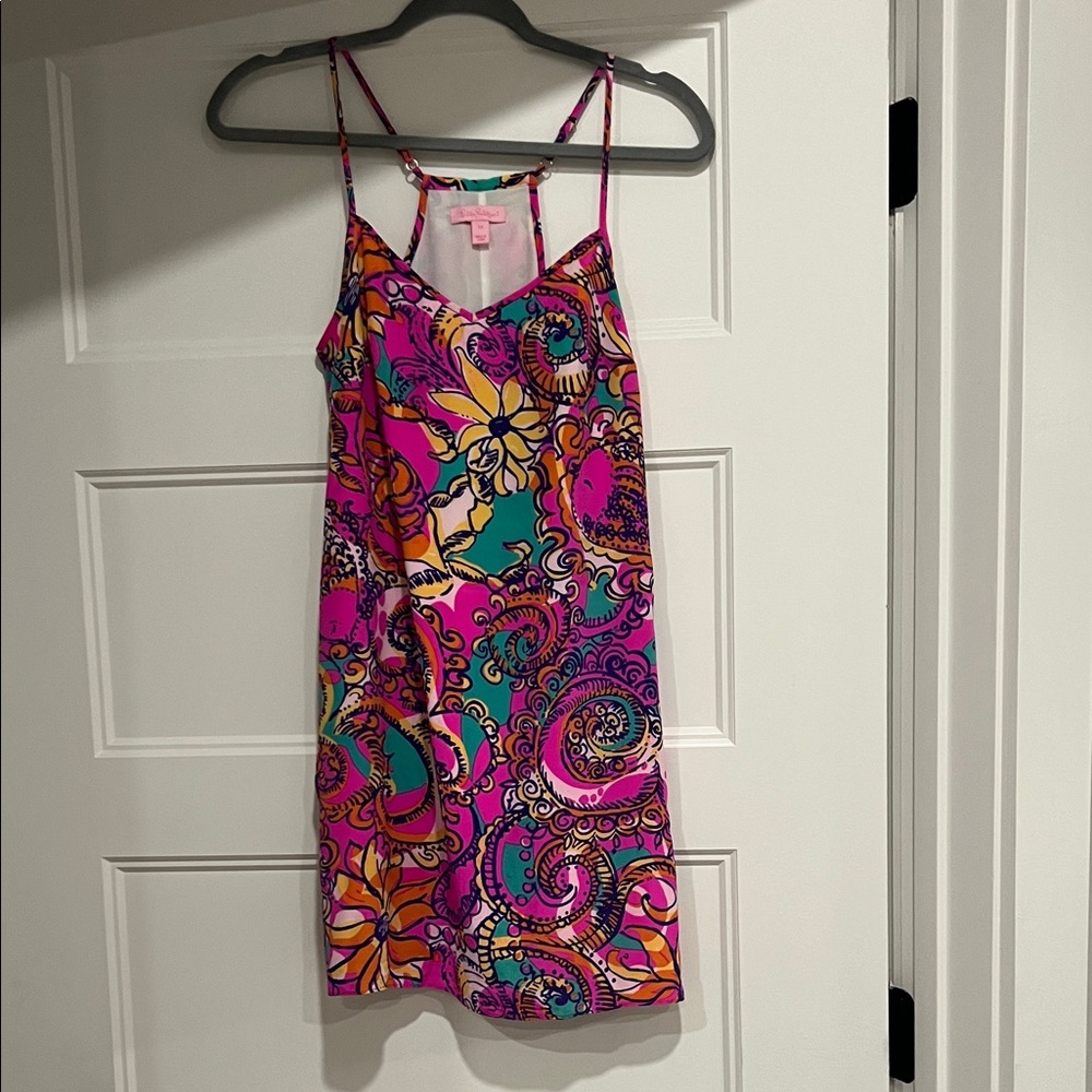 Lilly Pulitzer Pink and Purple Mini Dress